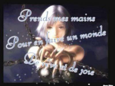 Les mots qui défilent